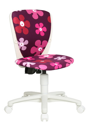 Kinder Schreibtischstuhl Stuhl Drehstuhl Topstar S´cool Nic rosa Flowers B-Ware 