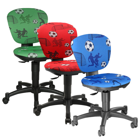 Topstar Kinderdrehstuhl Ergokid 15 Jet - Motiv Fussball