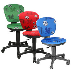 Topstar Kinderdrehstuhl Ergokid 15 Jet - Motiv Fussball